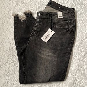 Judy Blue black distressed jeans